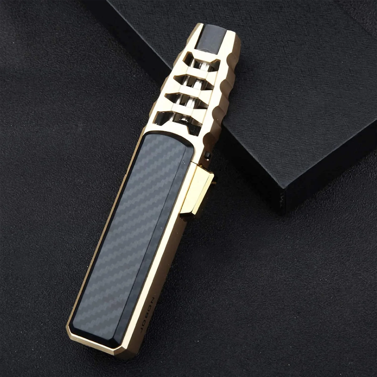 🔥   Promotion -Windproof straight torch blue flame lighter