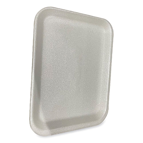 GEN Meat Trays | #4S， 9.5 x 7.25 x 0.5， White， 500