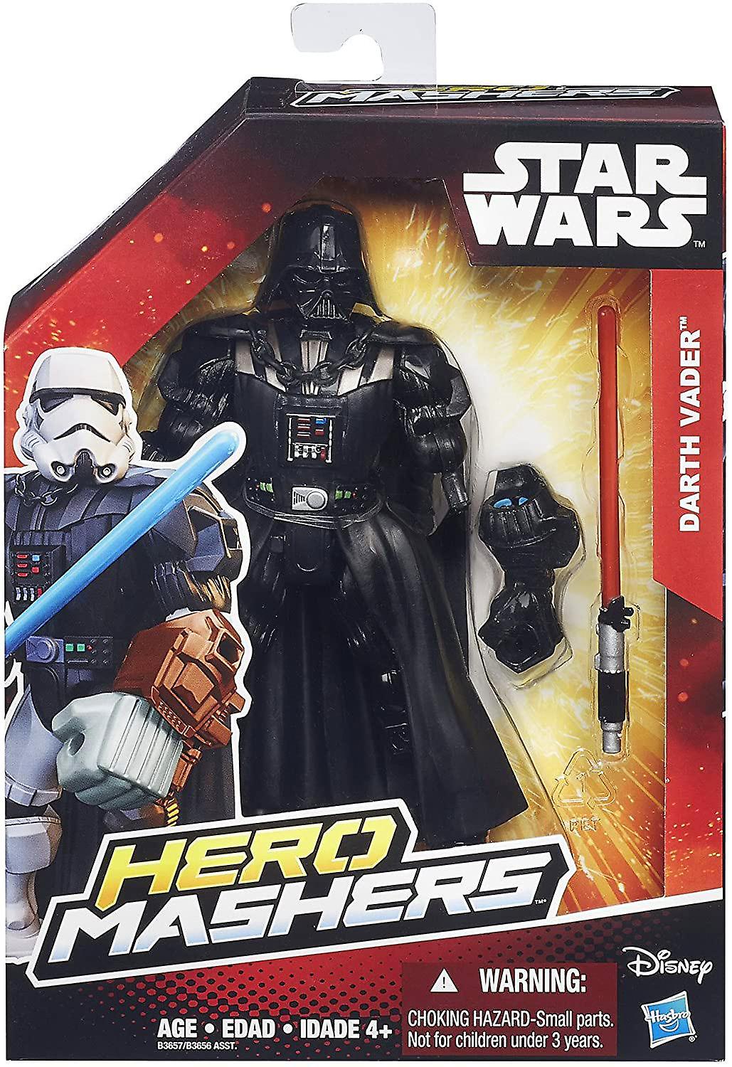 2-Pack Star Wars Hero Mashers Figures Dart Vader and Anakin Skywalker 15cm
