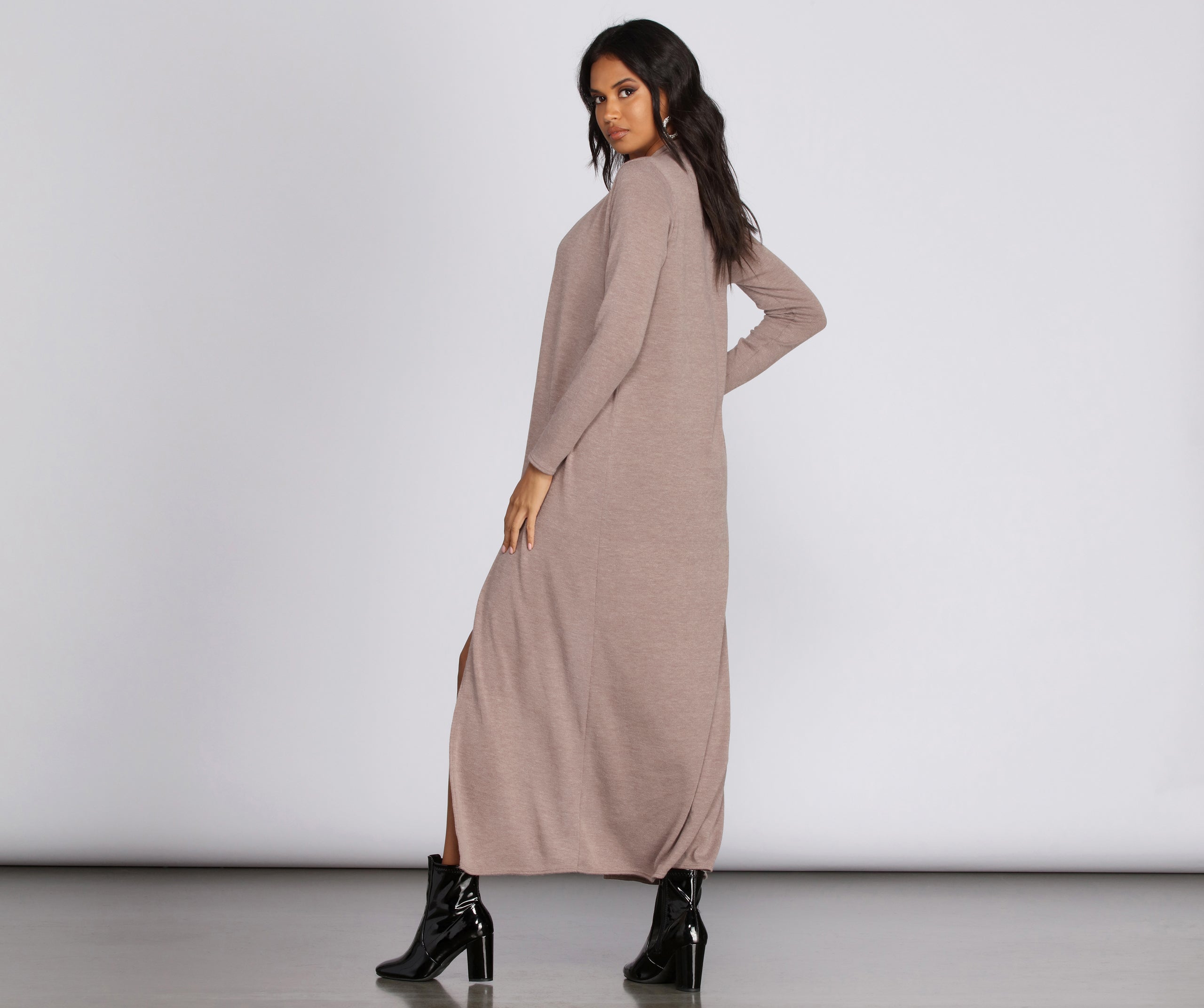 Stunning Simplicity Knit Duster