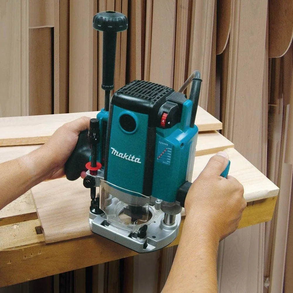 Makita 3-1/4 HP Plunge Router with Variable Speed RP2301FC