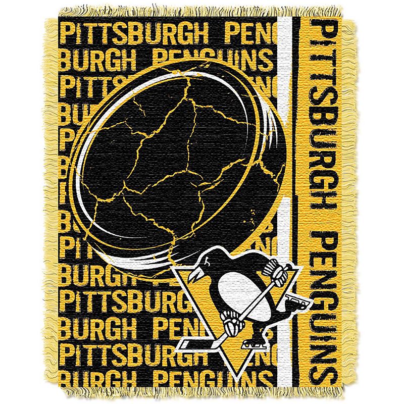 Pittsburgh Penguins Jacquard Throw Blanket by Northwest
