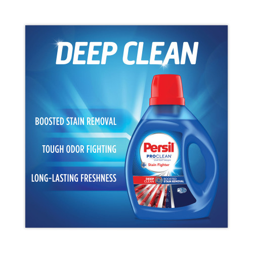 Persil ProClean Power-Liquid 2in1 Laundry Detergent， Fresh Scent， 100 oz Bottle (09433EA)