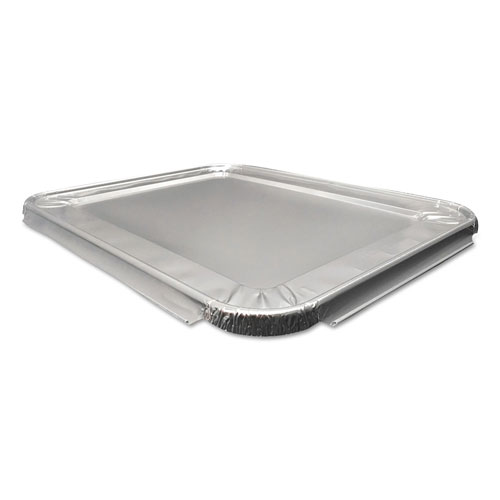 Durable Packaging Aluminum Steam Table Lids for Half Size Pan | 100