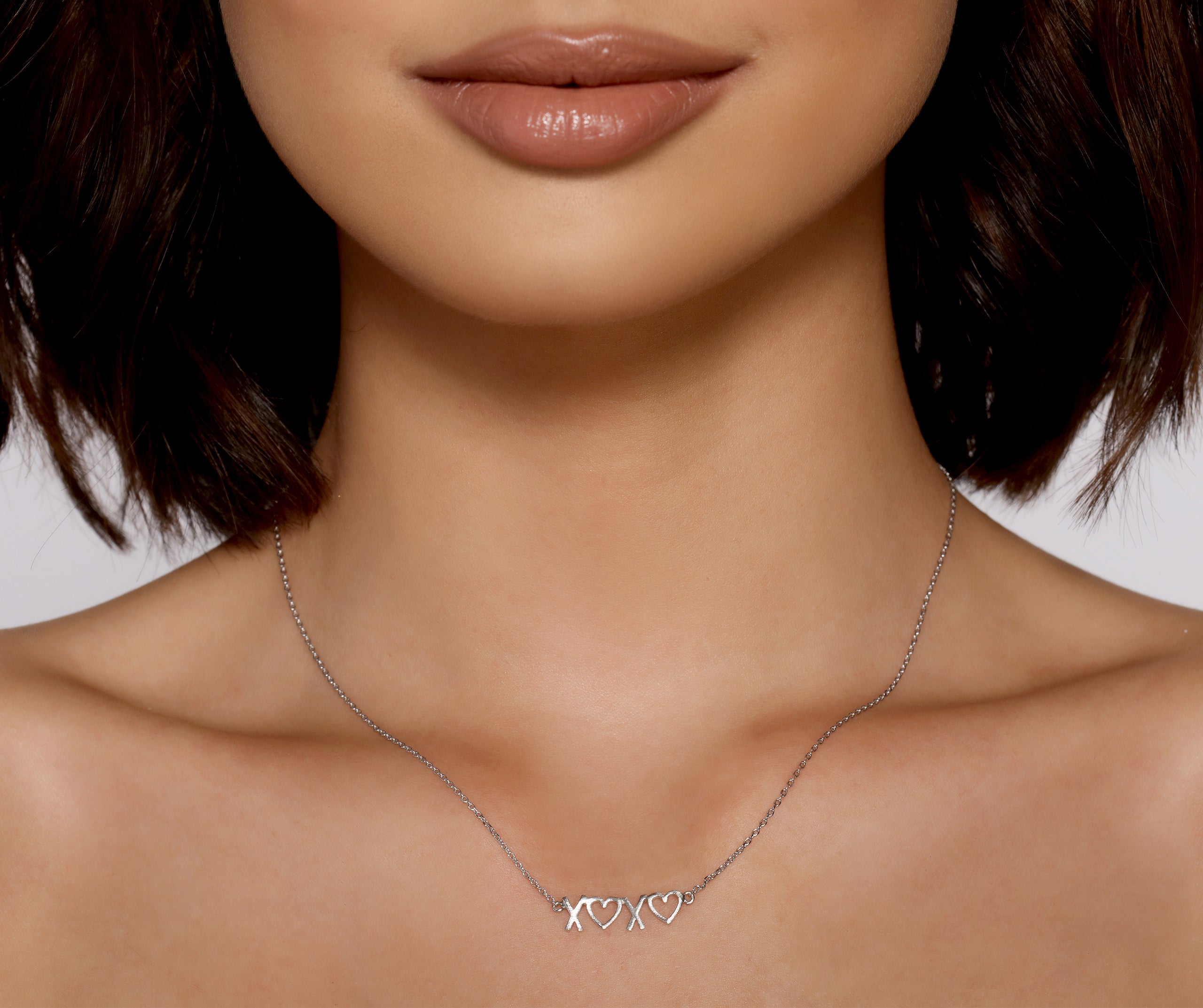 XOXO Charm Necklace