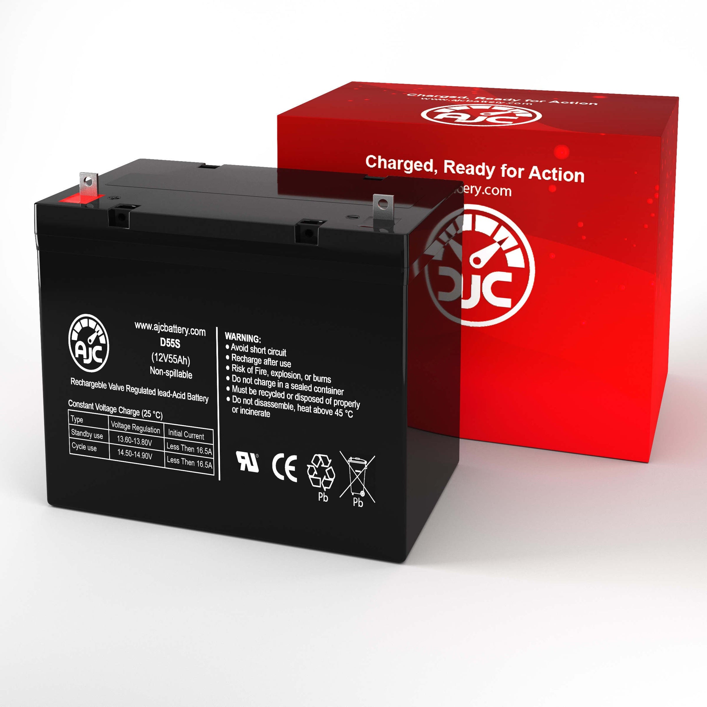 Alpha Technologies Micro 30012 12V 55Ah UPS Replacement Battery BatteryClerkcom UPS