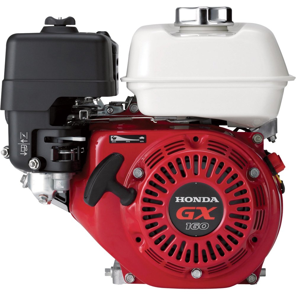 Honda Horizontal OHV Engine 163cc GX Series 3/4in. x 1 31/32in. Shaft GX160UT2HX2 from Honda