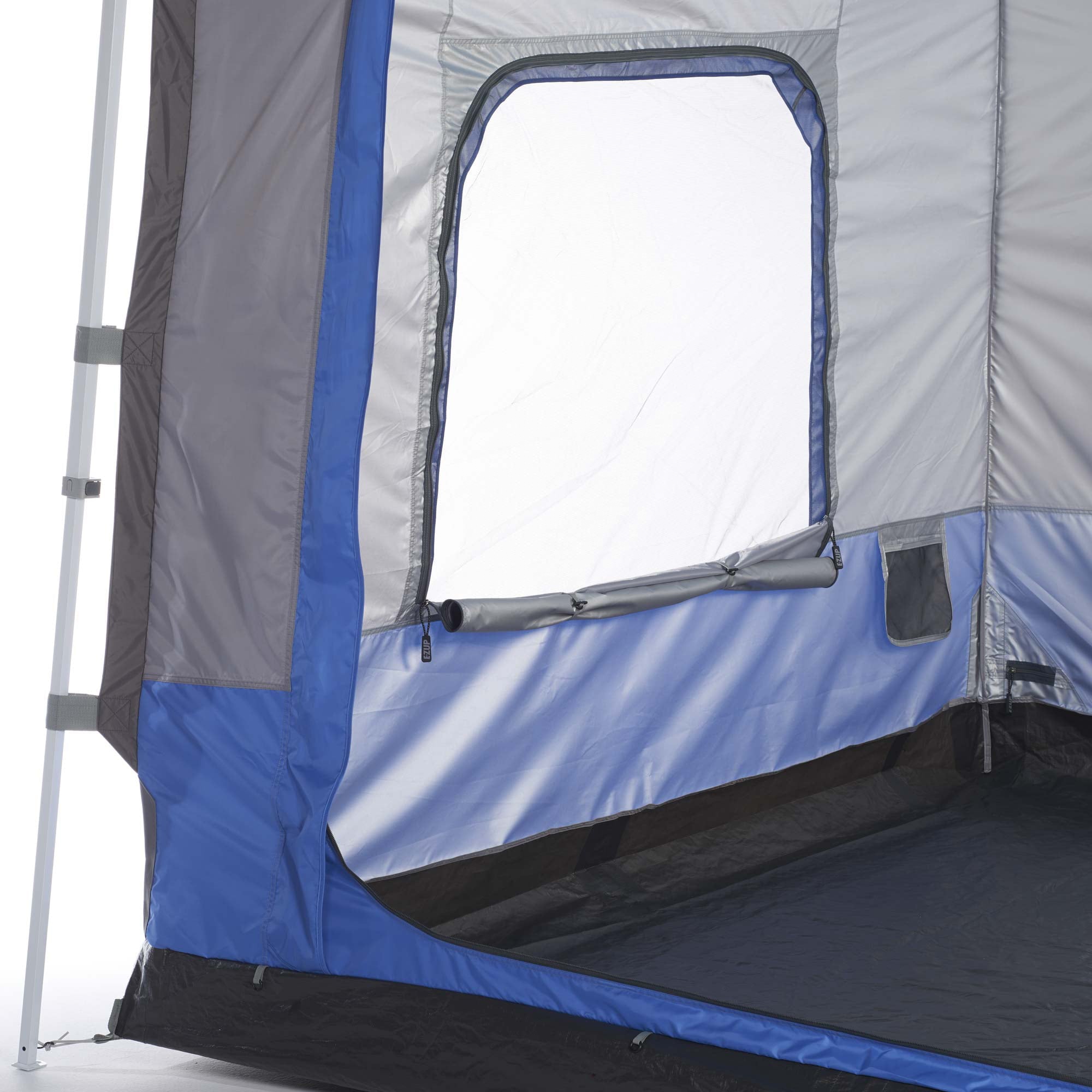 E-Z Up® Camping Cube™ 6.4, Outdoor Camping Cube Converts to 10" Straight Canopy Tent, Royal Blue