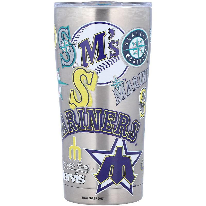 Tervis Seattle Mariners 20oz. All Over Stainless Steel Tumbler with Slider Lid
