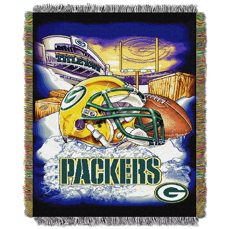 Green Bay Packers Tapestry Throw by Northwest