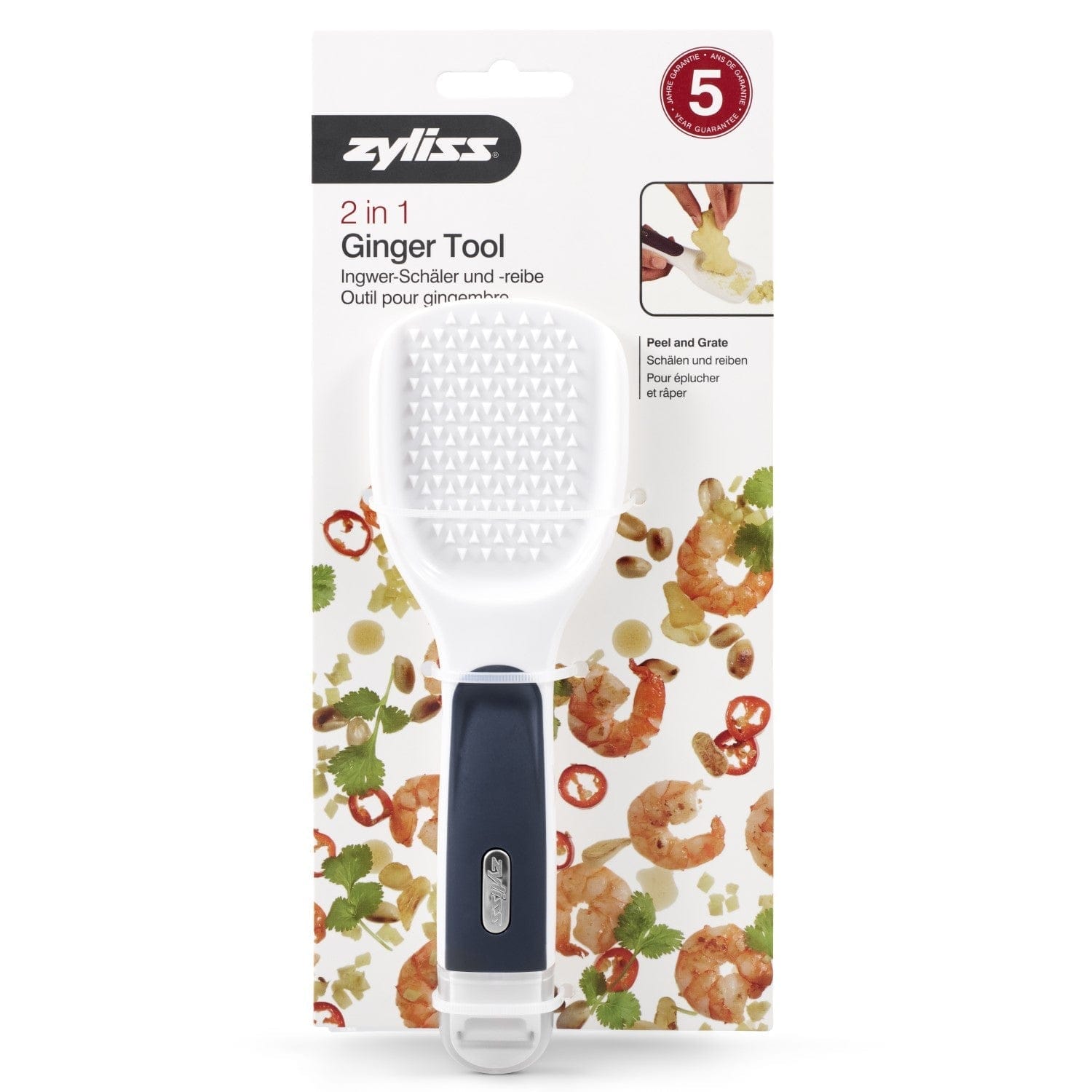 Zyliss Peel & Grate Ginger Tool - Discontinued