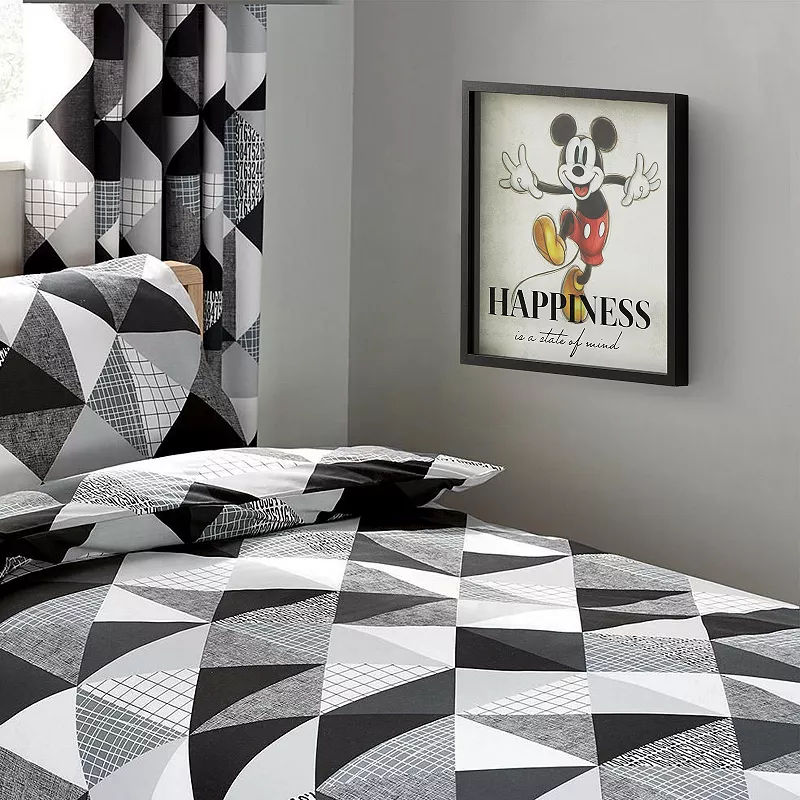 Disney's Mickey Mouse Idea Nuova Happiness Framed Wall Art
