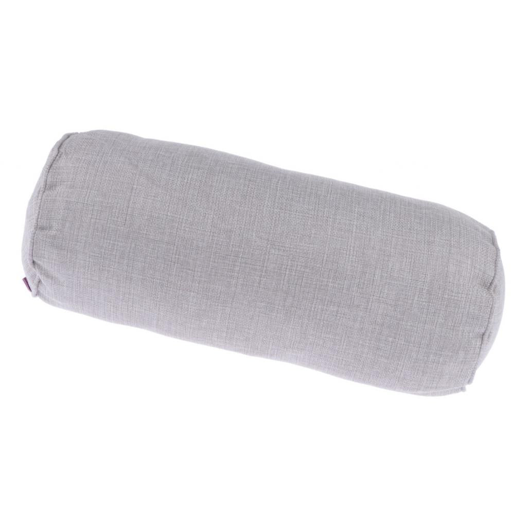 Neck roll long round neck support pillow, neck support pillow against the head Gray