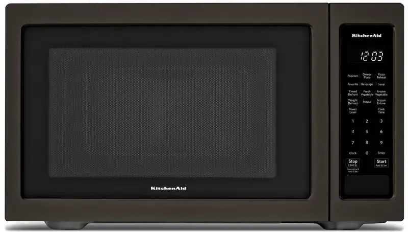 KitchenAid Countertop Microwave - 1.6 cu. ft. Black Stainless Steel