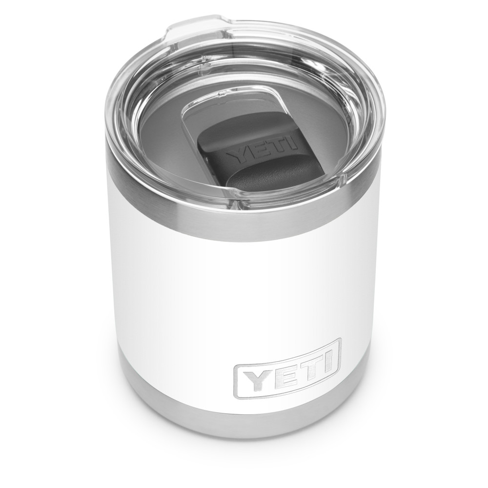 Yeti Rambler Lowball with MagSlider Lid 10oz， White