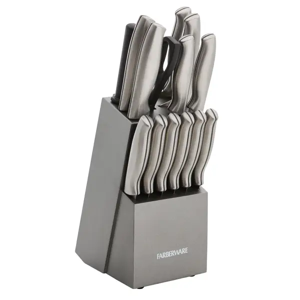 Farberware 15-Piece Stamped Stainless Steel Cutlery Set