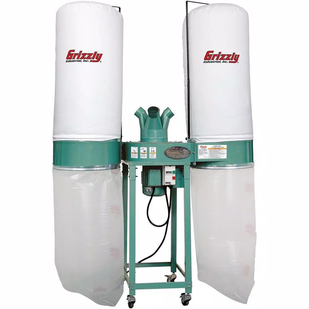 Grizzly Industrial 4 HP Dust Collector and#8211; XDC Depot
