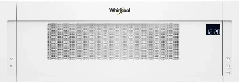Whirlpool Low Profile Over the Range Microwave with Sensor Cook- White