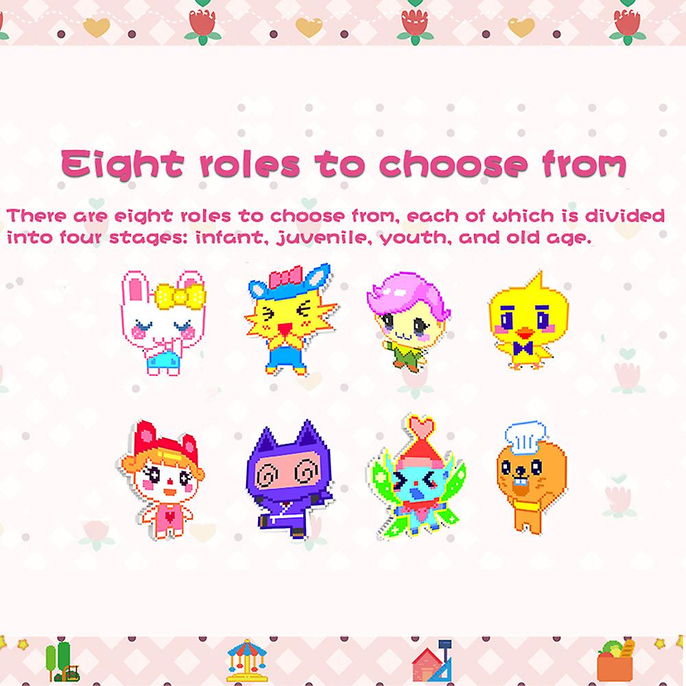 Cartoon Electronic Pet Handheld Virtual Pet Kids Toy Gift