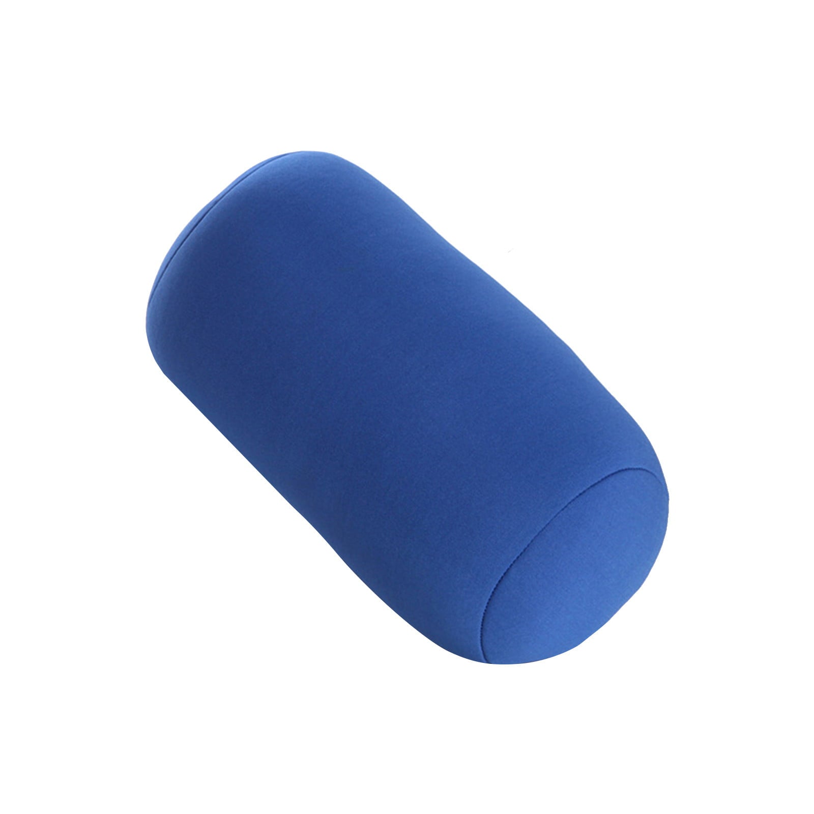 SQUARE CARMEN Cylinder Memory Foam Pillow Roll Cervical Bolster Round Nap Neck Pillow Cushion, Blue