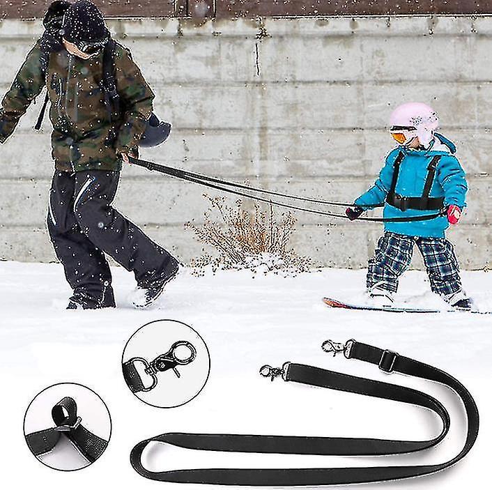 Miman Kids Ski And Snowboard Training Harness With Removable Leash