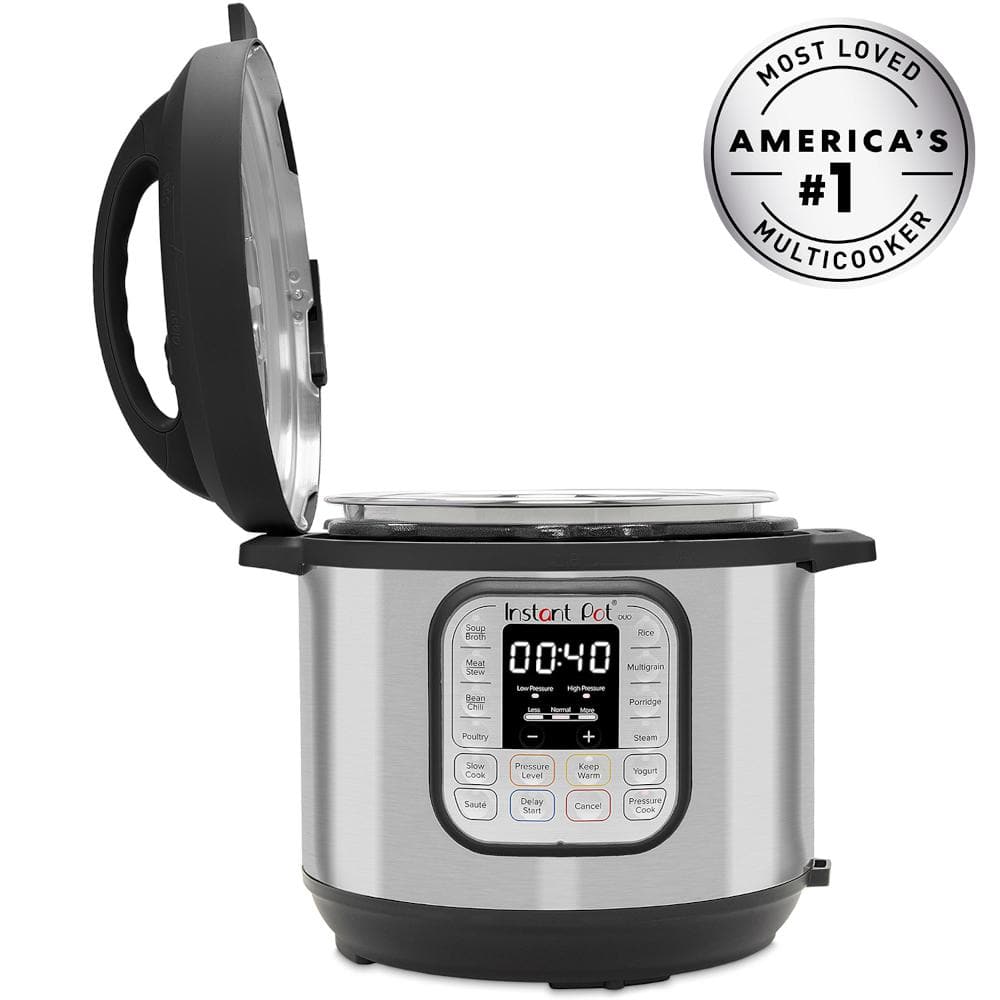 Instant Pot 8 qt. Stainless Steel Duo Electric Pressure Cooker 113-0002-03