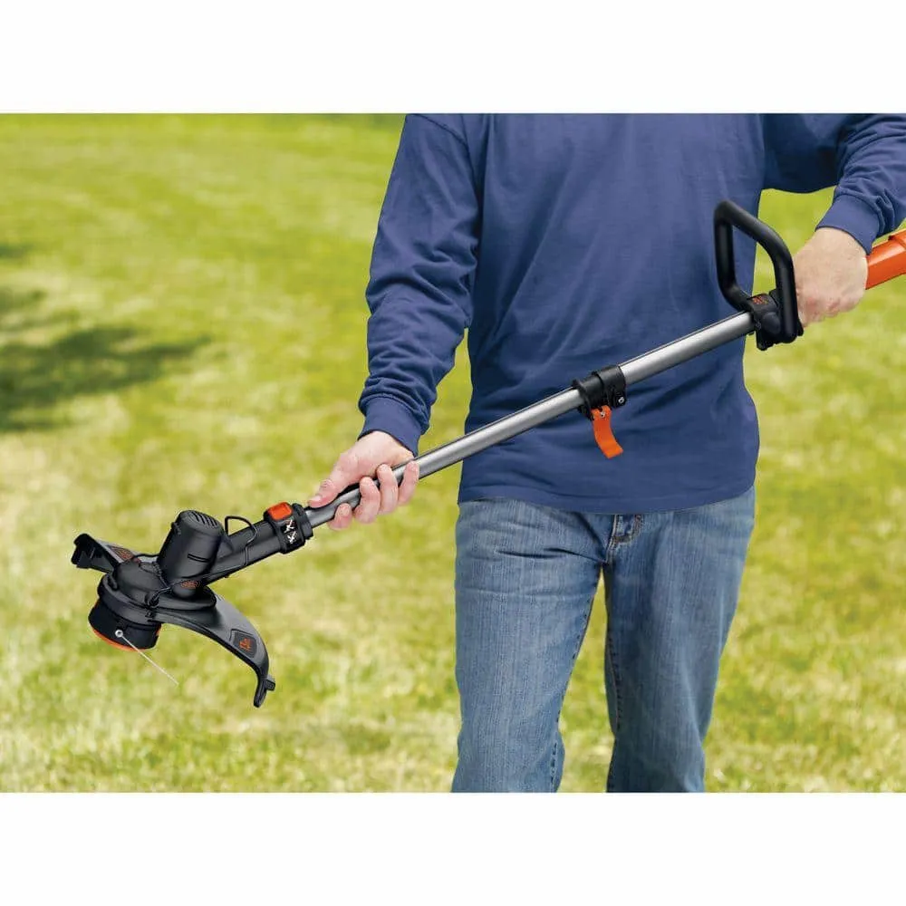 BLACK+DECKER 40V MAX Cordless Battery Powered 2-in-1 String Trimmer & Lawn Edger (Tool Only) LST136B