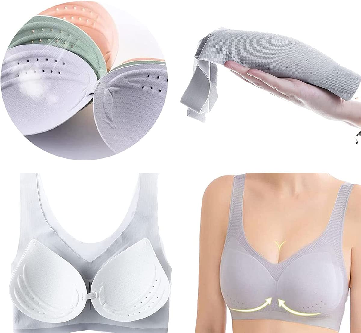 💓Mother's Day Gift 47% OFF🎁Ultra-thin Ice Silk Lifting Bra🔥🔥