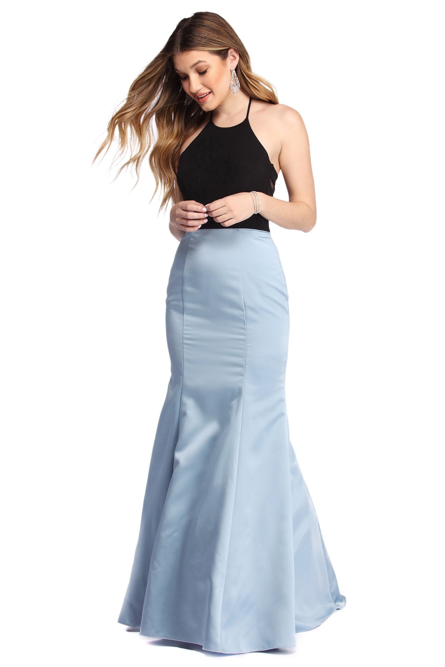 Ashlynn Formal Halter Mermaid Dress