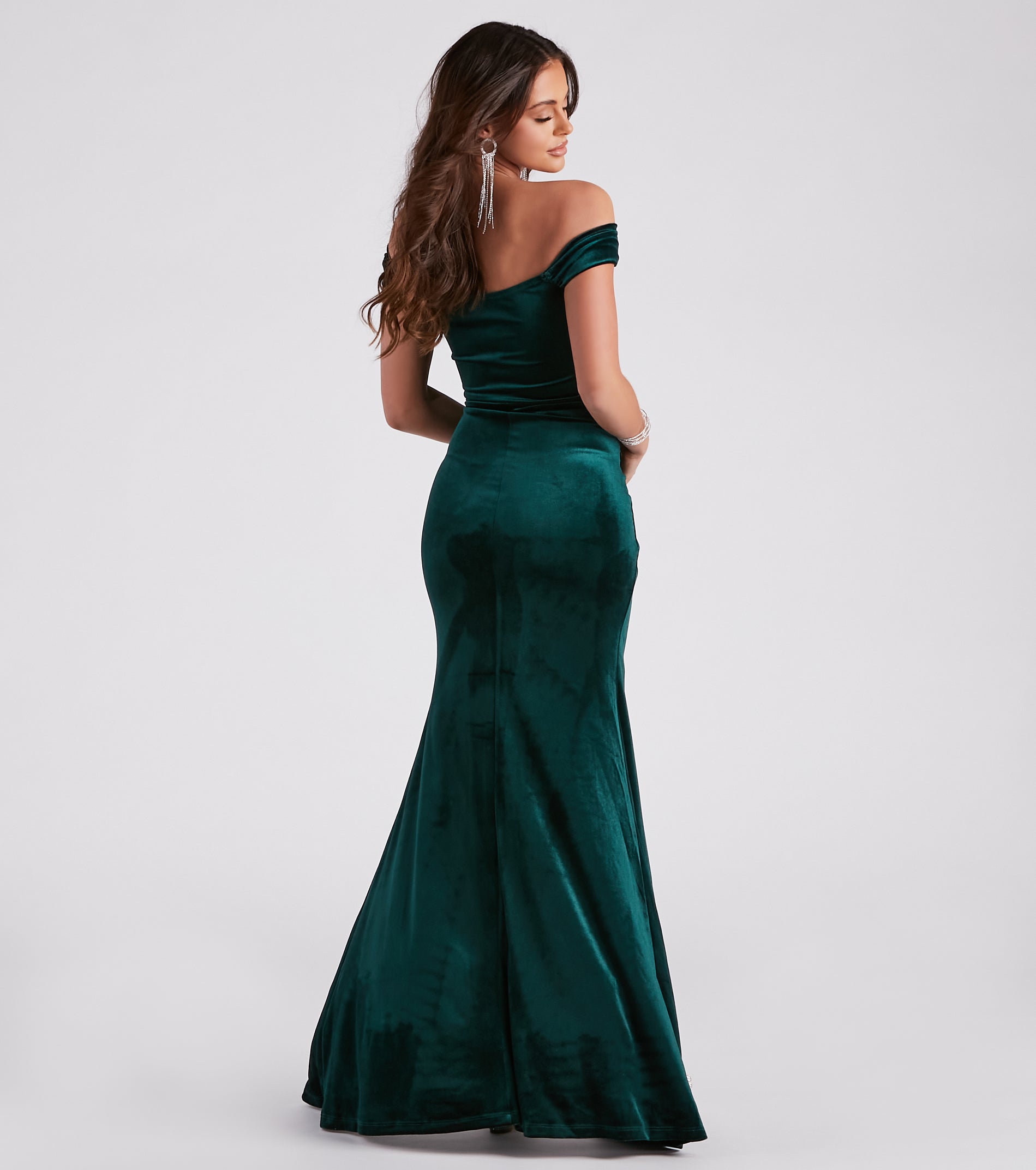 Georgina Formal Velvet Long Dress