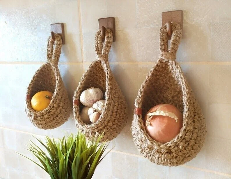 🔥BIG SALE - 40% OFF🔥🔥-Hanging Wall Vegetable Fruit Baskets
