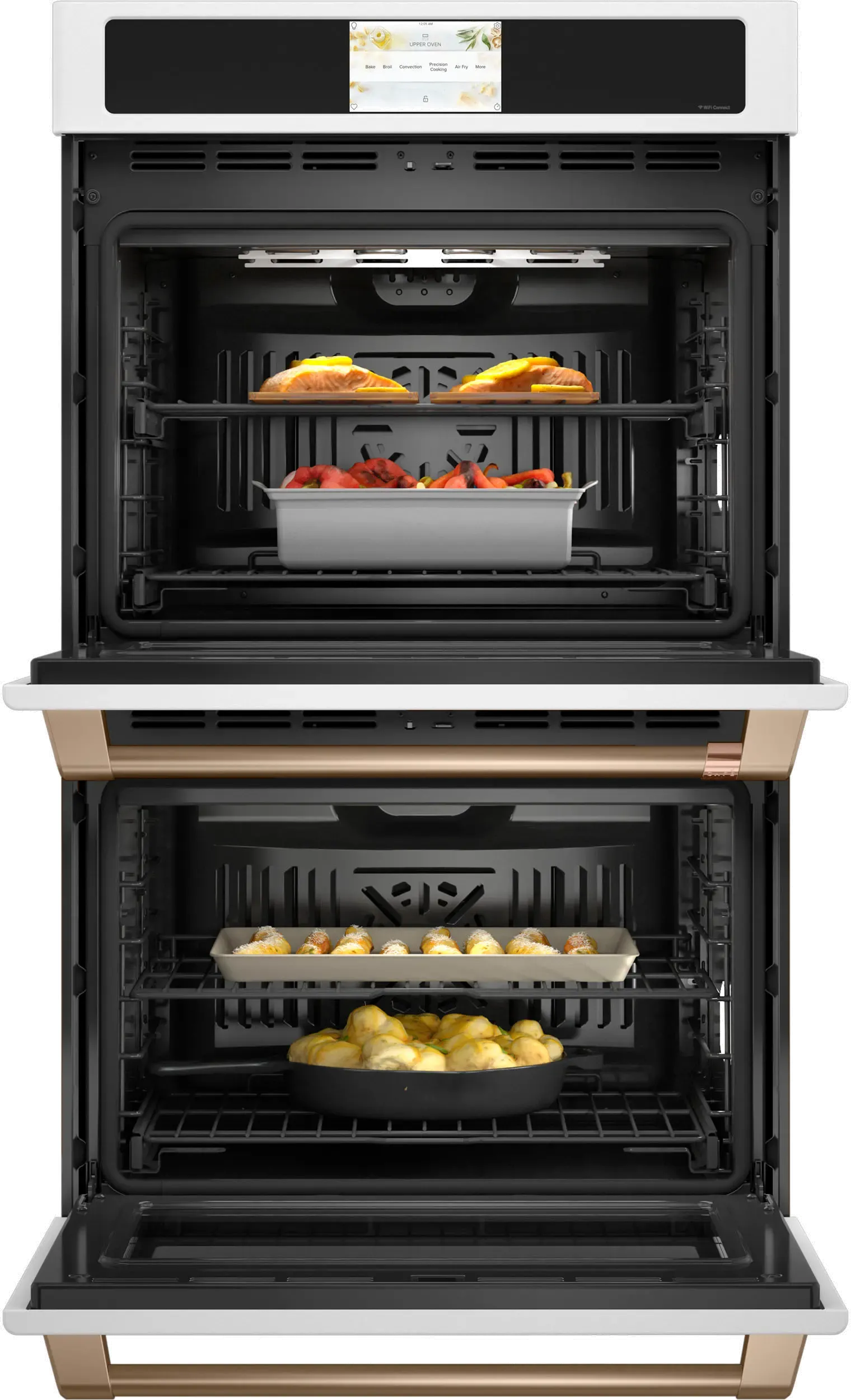 Cafe Double Wall Oven， 30 Inch CTD90DP4NW2