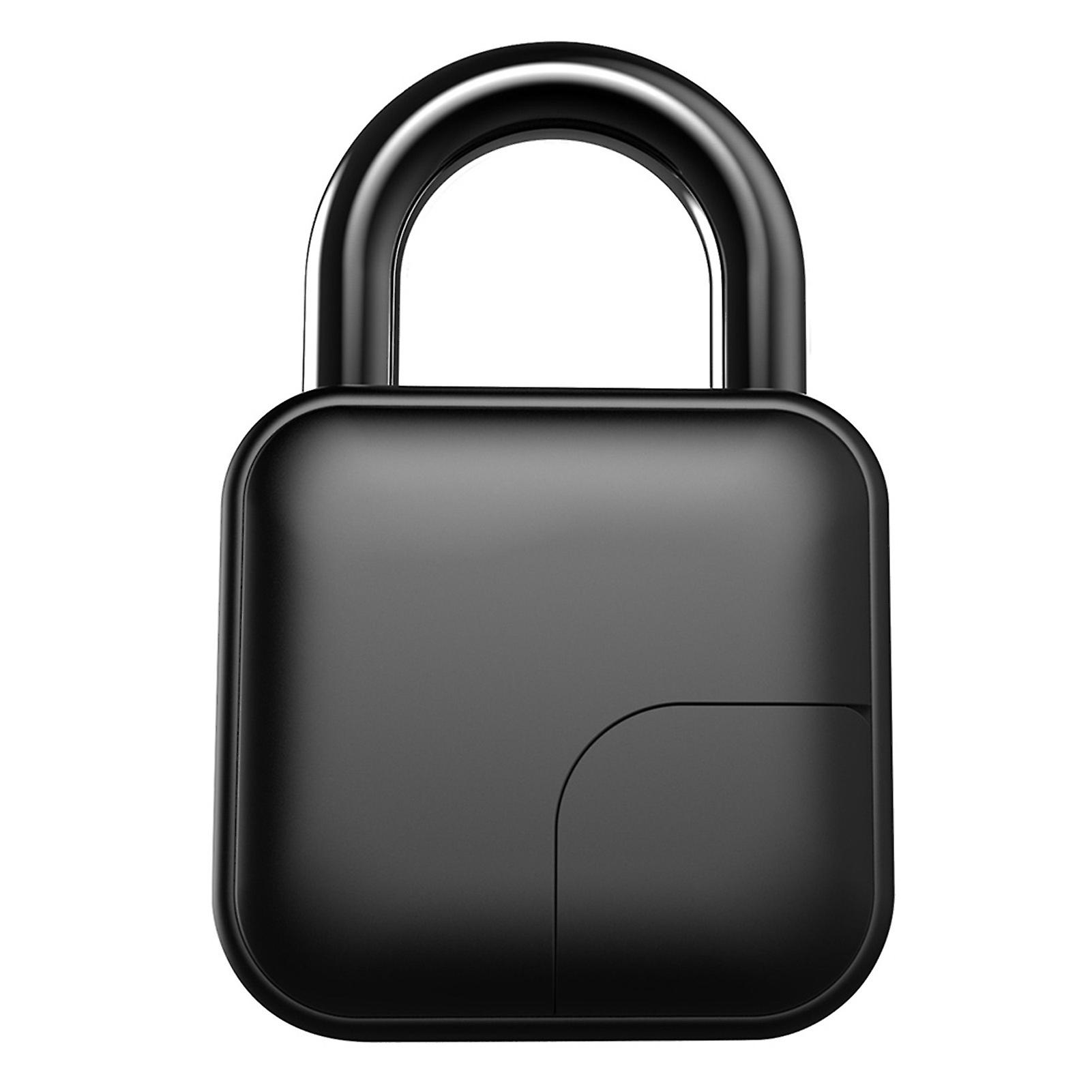 New Smart Fingerprint Padlock Anti Theft Waterproof Safety Dormitory Door Electronic Lock