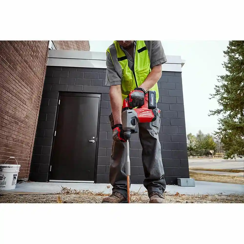 Milwaukee M18 FUEL 18V Lithium-Ion Brushless Cordless 1 in. SDS-Plus Rotary Hammer (Tool-Only) 2912-20