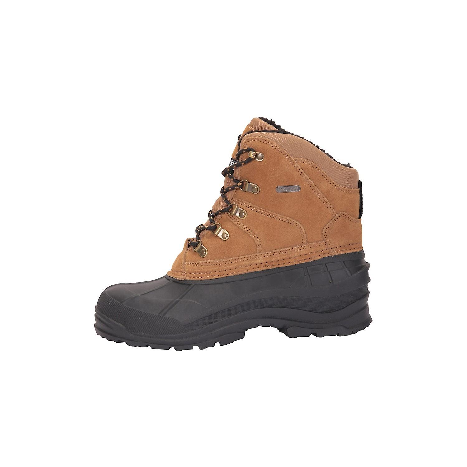 Mountain Warehouse Mens Range Cow Suede Snow Boots