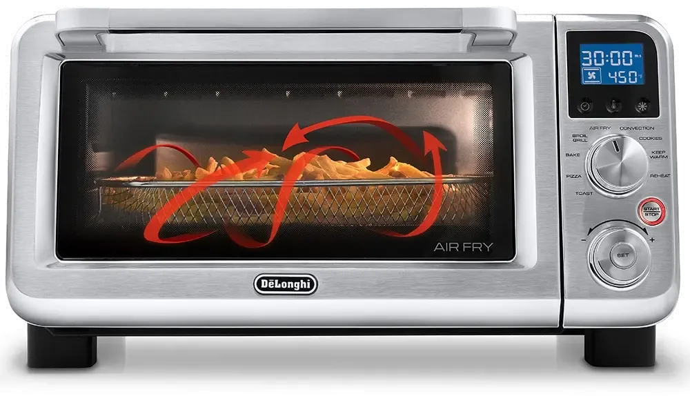 De'Longhi 9 in 1 Air Fry Convection Oven - Livenza， Stainless Steel