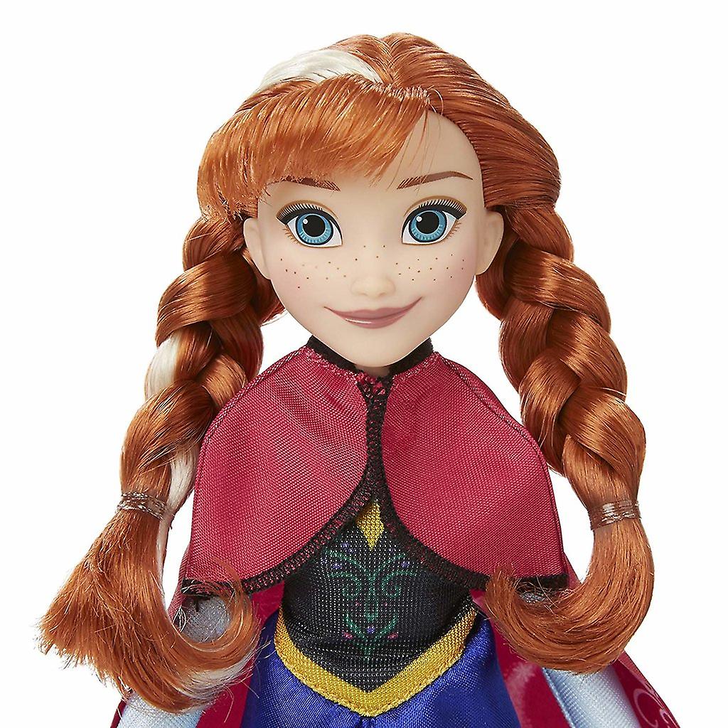 Disney Frozen Anna's Magical Story Cape Doll Frost Docka