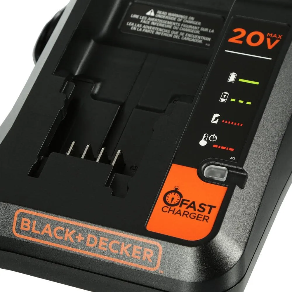 BLACK+DECKER 20V Lithium-Ion Battery Charger BDCAC202B