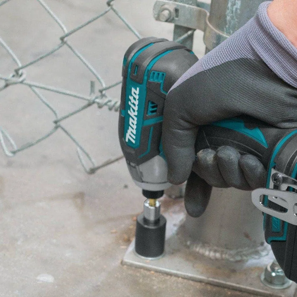 Makita 18V LXT Lithium-Ion 1/4 in. Oil-Impulse Brushless Cordless 3-Speed Impact Driver (Tool-Only) XST01Z