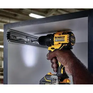 ATOMIC 20V MAX Cordless Brushless Compact 1/2 in. Drill/Driver, (2) 20V 1.3Ah Batteries, Charger and Bag
