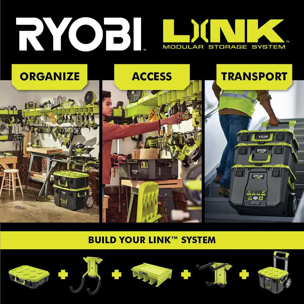 RYOBI STM102 LINK Medium Tool Box