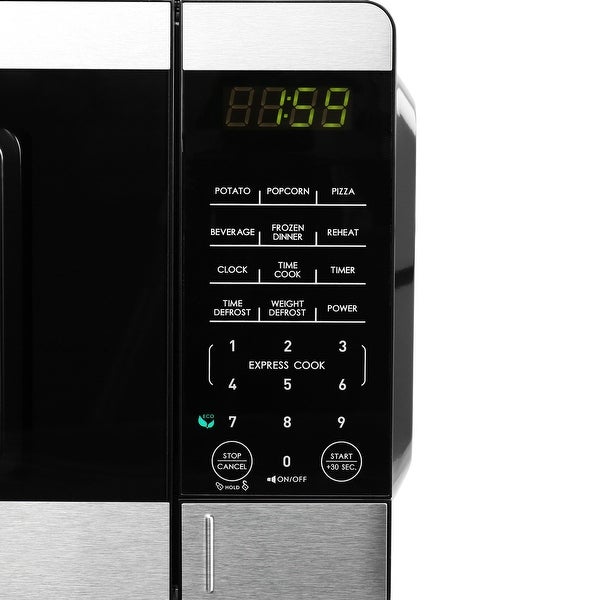 0.7 Cu. Ft. 700 Watt Countertop Microwave Oven in Silver - - 37856821