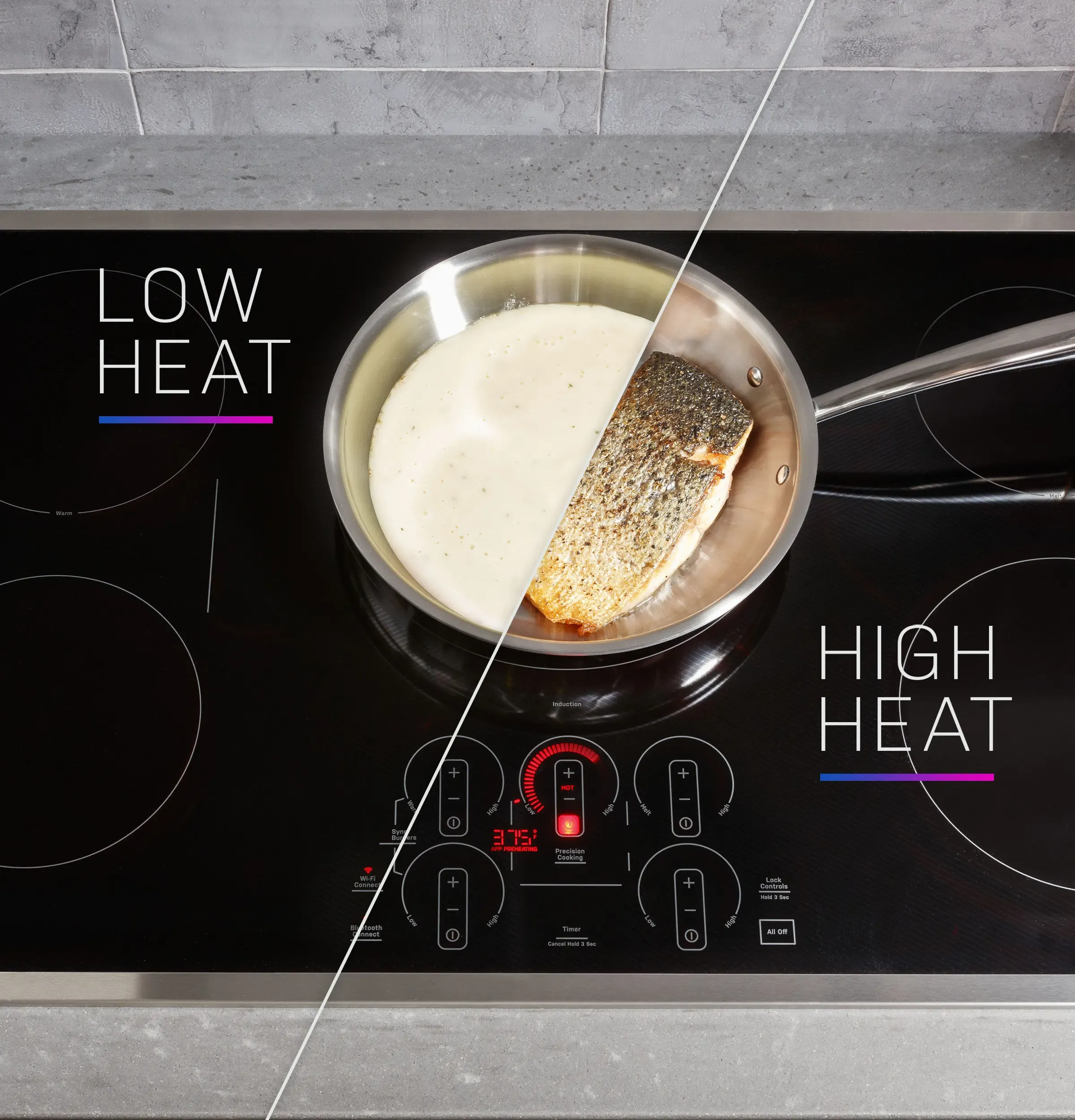 GE Profile Electric Induction Cooktop PHP9030STSS