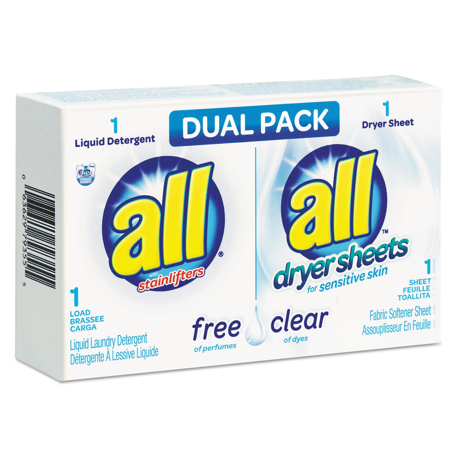Free Clear HE Liquid Laundry Detergent