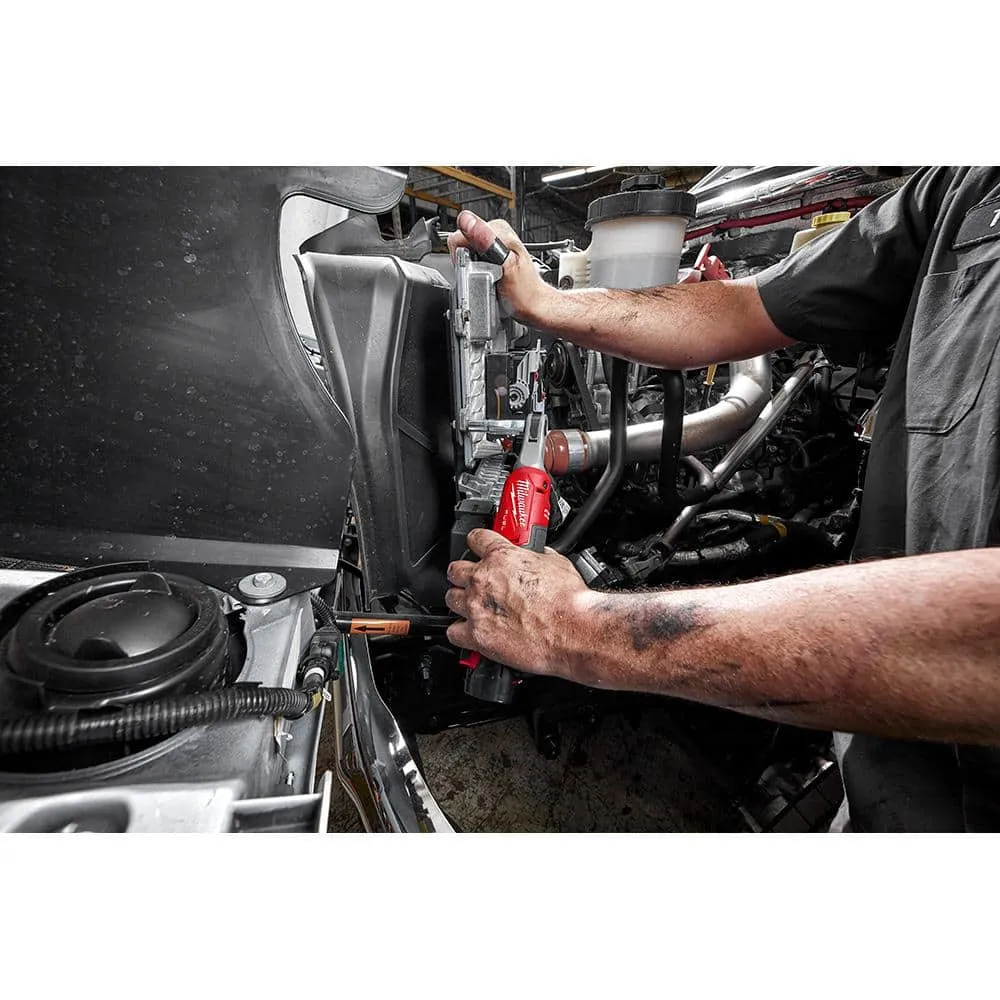 Milwaukee M12 FUEL 12-Volt Lithium-Ion Brushless Cordless High Speed 3/8 in. Ratchet (Tool-Only) 2567-20