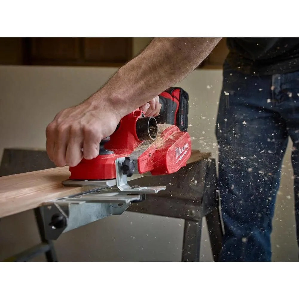 Milwaukee M18 18V Lithium-Ion Cordless 3-1/4 in. Planer (Tool-Only) 2623-20