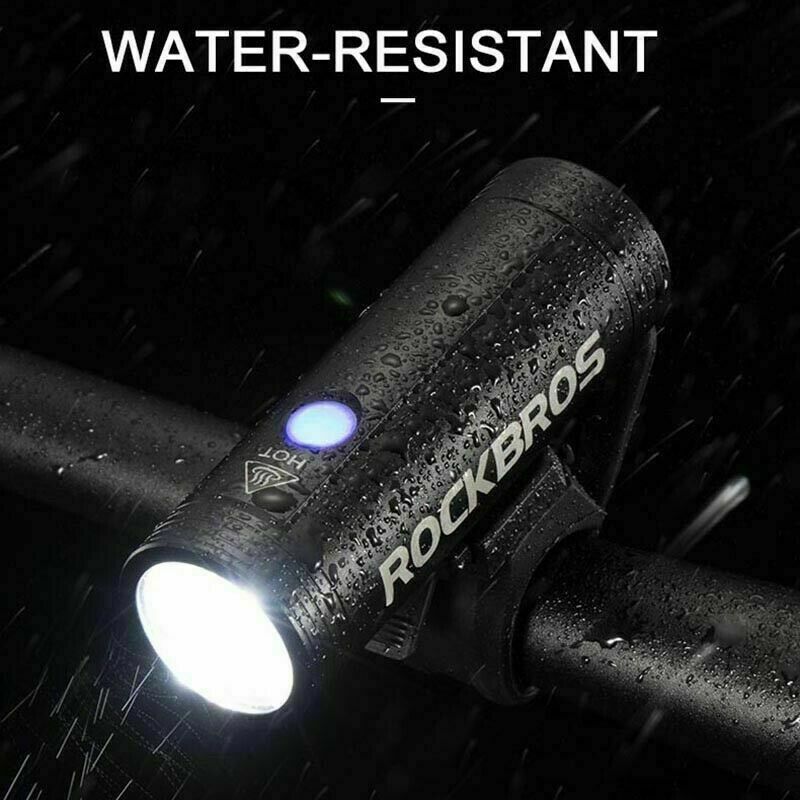 1000LM USB Rechargeable Bike Light Bicycle Lights Headlight Front Light Waterproof Bike Headlamp 3 Modes Cycling Flashlight - Night Riding Hiking Camp