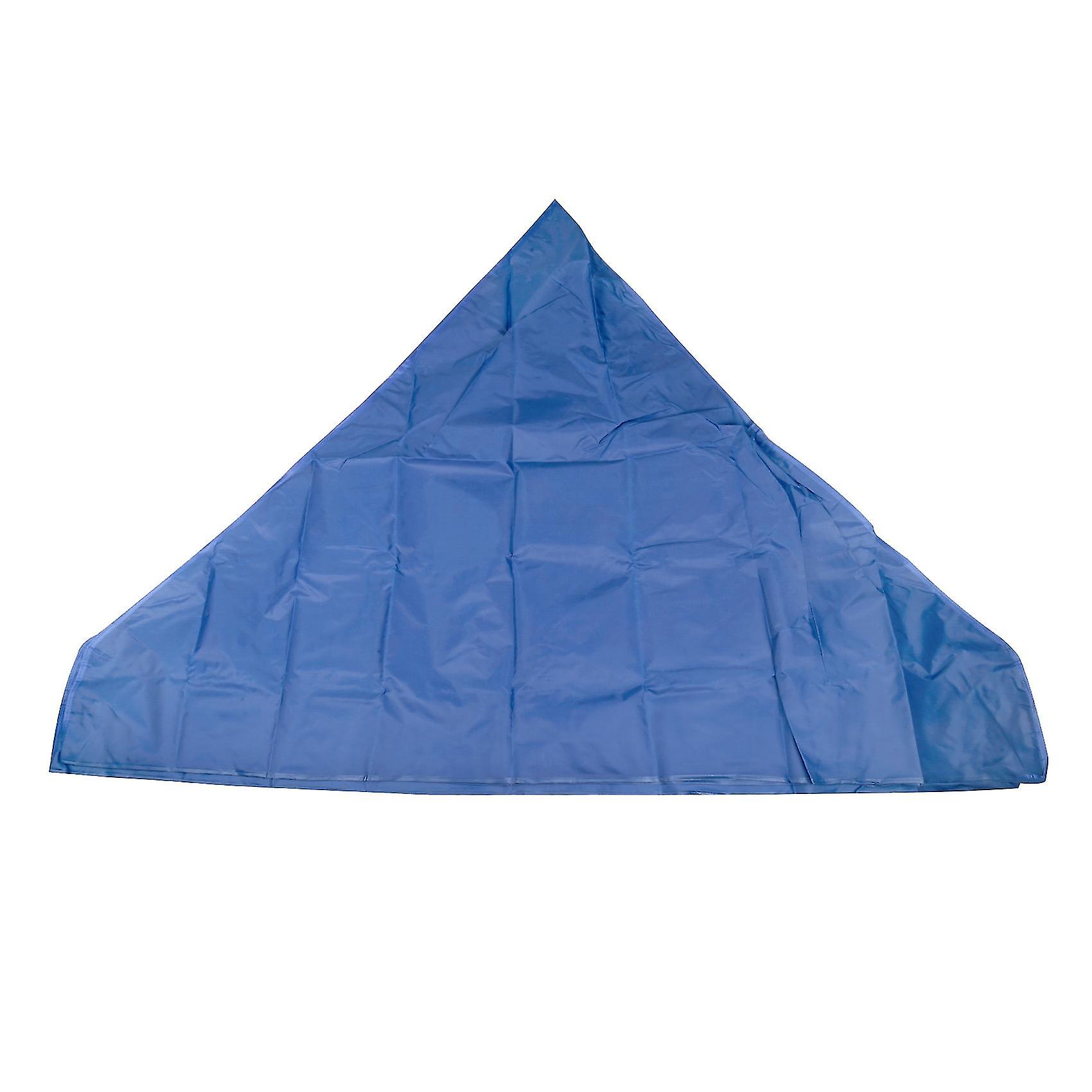 2x2m Canopy Top Cover Replacement Four corner Tent Cloth Foldable Rainproof Patio Replacement Blue