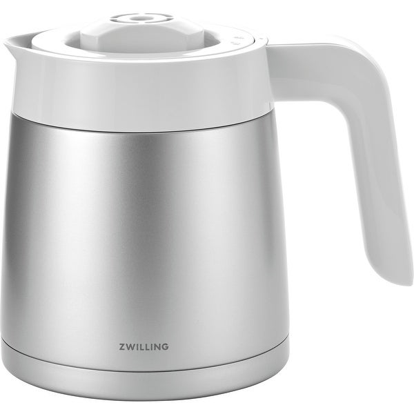 ZWILLING Enfinigy Drip Coffee Maker with Thermo Carafe 10 Cup， Awarded the SCA Golden Cup Standard - 2.5-qt