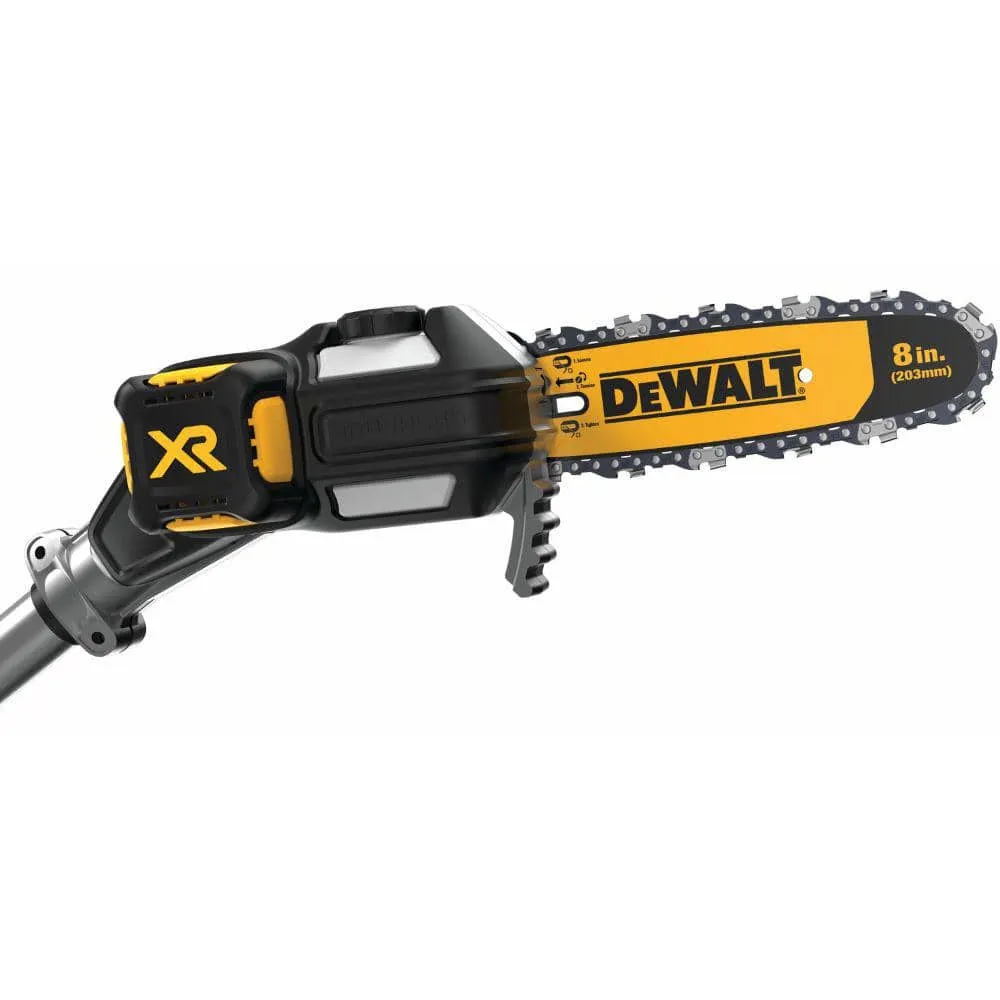 DEWALT 20V MAX 8in. Cordless Battery Powered Pole Saw Kit with (1) 4Ah Battery, Charger & Sheath (34 Link) DCPS620M1WDT608